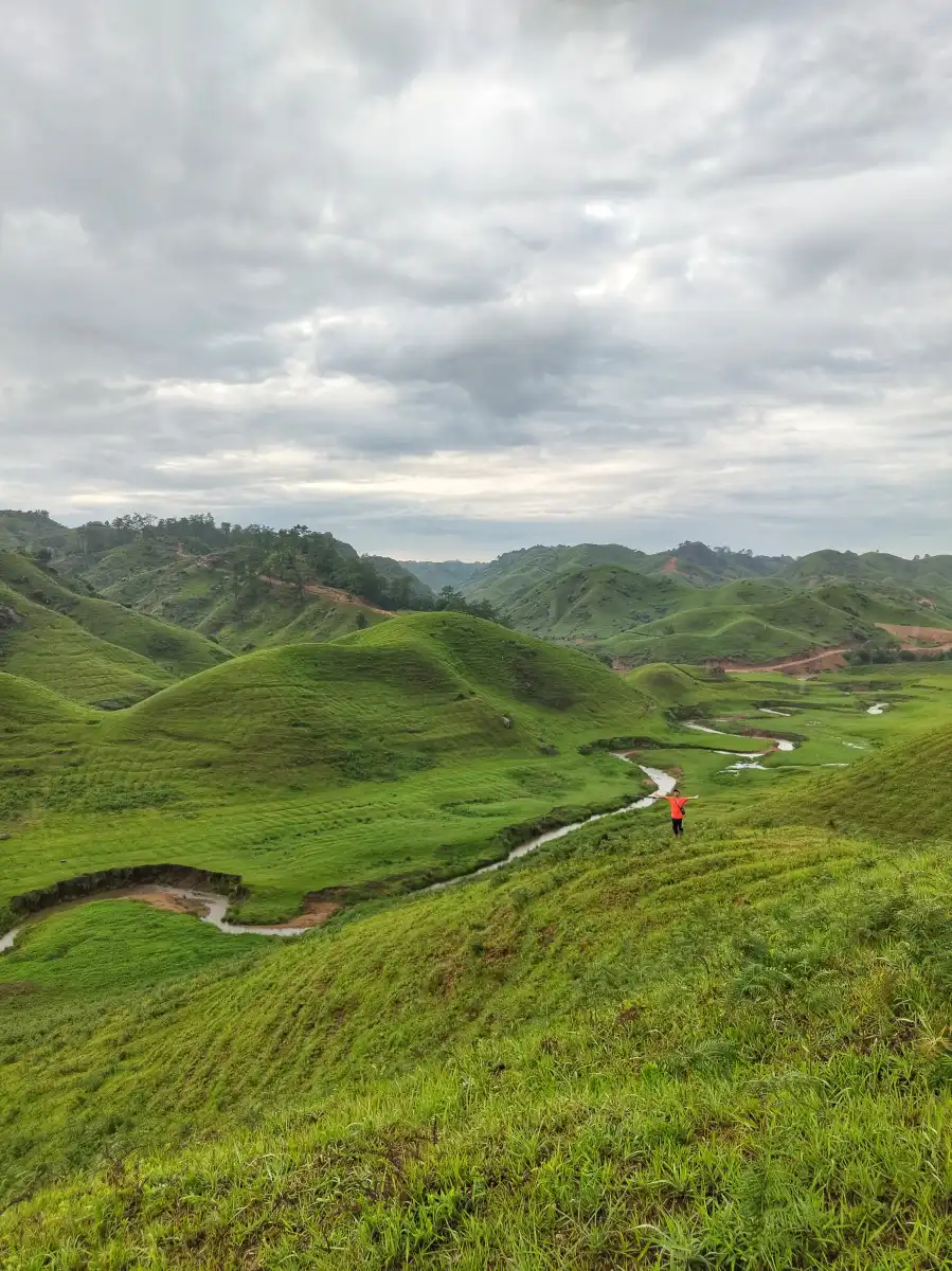 Horse Riding in a Valley